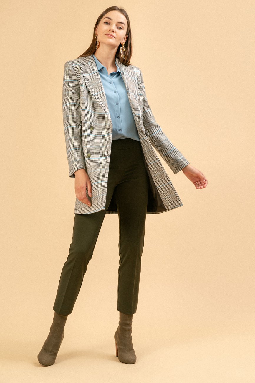 Выбирайте вещи, которые вы сможете носить не один сезон! Жакет в клетку — покупка на лето, будущую осень и даже на следующую весну Выбирайте вещи, которые вы сможете носить не один сезон! Жакет в клетку — покупка на лето, будущую осень и даже на следующую весну