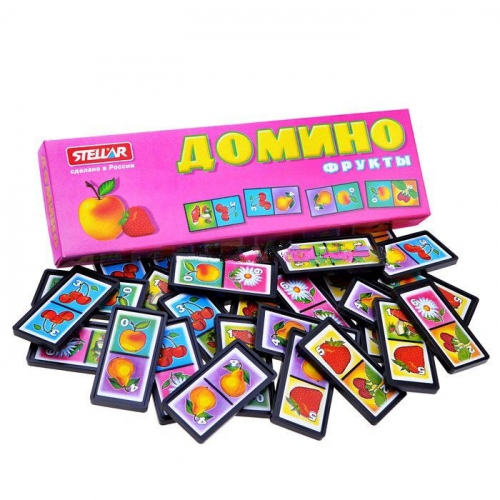 Домино No1 "Фрукты" Оптовая цена: 95 р Домино No1 "Фрукты" Оптовая цена: 95 р