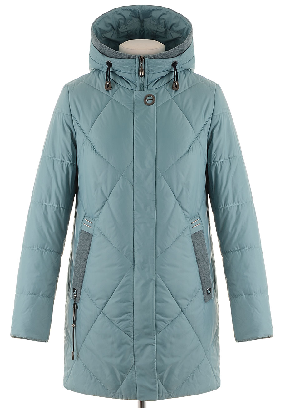 Новинка! Уютное демисезонное полупальто цвета ментол. Размеры 48-70! Новинка! Уютное демисезонное полупальто цвета ментол. Размеры 48-70!