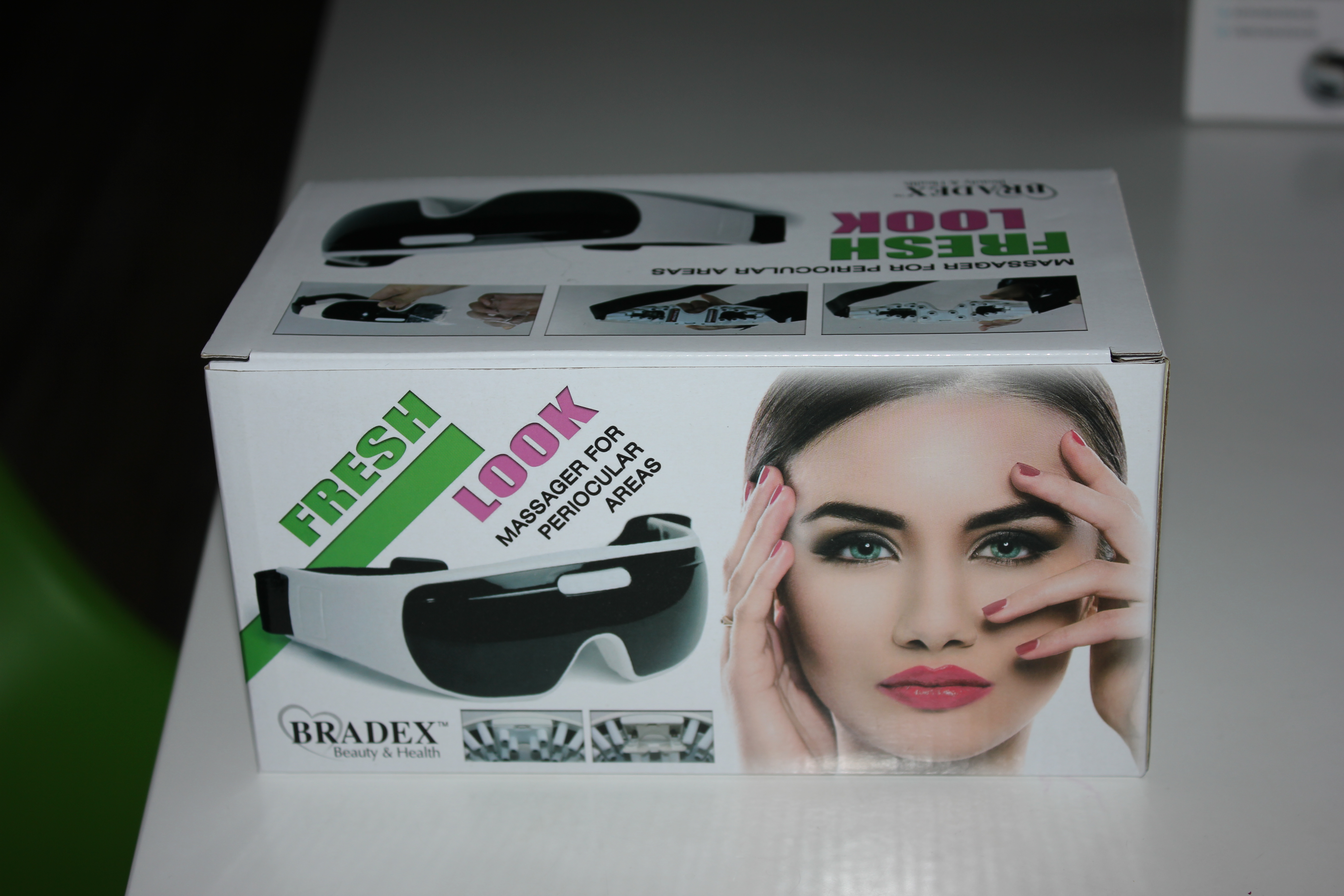 Массажер для зоны вокруг глаз «СВЕЖИЙ ВЗГЛЯД» Bradex Массажер для зоны вокруг глаз «СВЕЖИЙ ВЗГЛЯД» Bradex