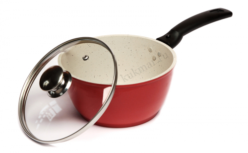 Кастрюля с антипригарным покрытием "Kukmara" Оптовая цена: 1790 р Кастрюля с антипригарным покрытием "Kukmara" Оптовая цена: 1790 р