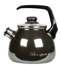 Чайник 2л со свистком BON APPETIT мокрый асфальт Оптовая цена: 1500 р Чайник 2л со свистком BON APPETIT мокрый асфальт Оптовая цена: 1500 р
