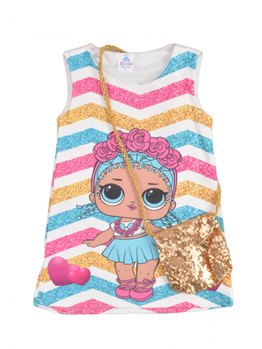 Для маленьких модниц - платье с сумочкой за 320 р. Для маленьких модниц - платье с сумочкой за 320 р.