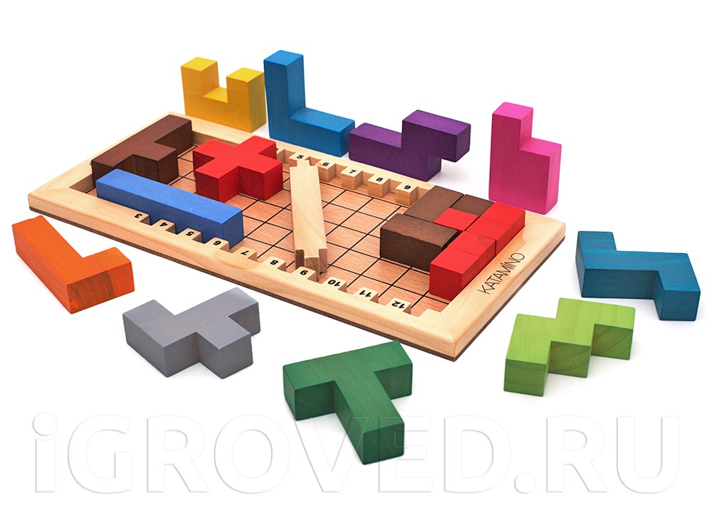 Тетрис, к которому не нужны батарейки :) Вдумчиво решайте задания в одиночку или устройте соревнования и заполните игровое поле разноцветными фигурками раньше соперника! Психологи рекомендуют! 3+ Тетрис, к которому не нужны батарейки :) Вдумчиво решайте задания в одиночку или устройте соревнования и заполните игровое поле разноцветными фигурками раньше соперника! Психологи рекомендуют! 3+