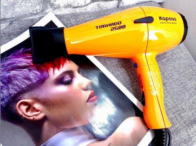 Фен профессиональный Kapous Tornado -2500 Идеально подходит для длительных и сложных укладок волос! Фен профессиональный Kapous Tornado -2500 Идеально подходит для длительных и сложных укладок волос!