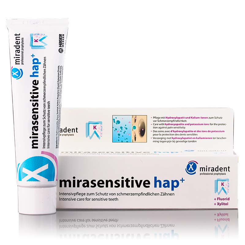 ПИАР зубная паста для чувствительных зубов miradent mirasensitive hap+ ПИАР зубная паста для чувствительных зубов miradent mirasensitive hap+