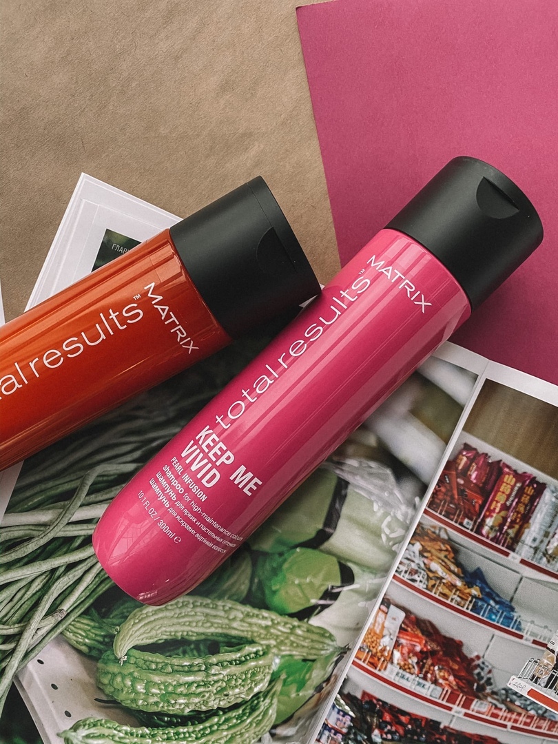 Шампунь KEEP ME VIVID для сохранения цвета ярких оттенков от Matrix! Шампунь KEEP ME VIVID для сохранения цвета ярких оттенков от Matrix!