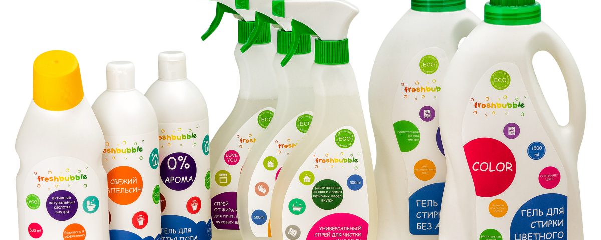 Эко-средства для дома Freshbubble Эко-средства для дома Freshbubble