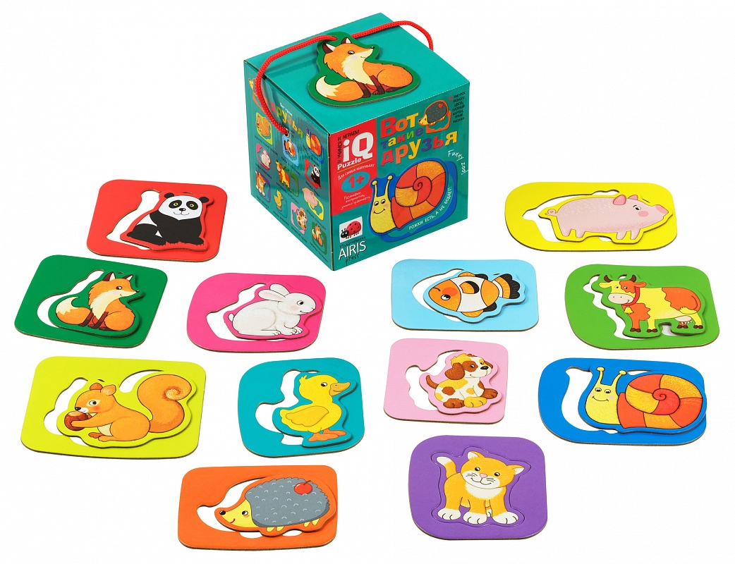 IQ игры для самых маленьких. 1+! Вкладыши "Вот такие друзья" IQ игры для самых маленьких. 1+! Вкладыши "Вот такие друзья"