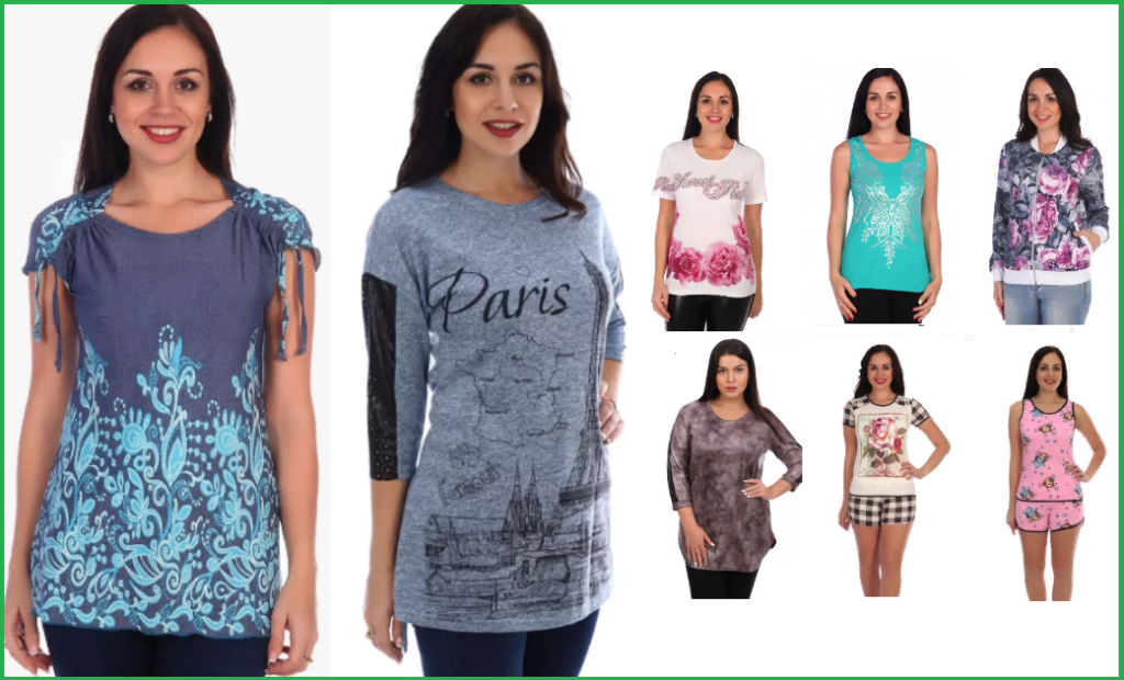 Трикотаж с Любовью! Платья, сарафаны, футболки, туники, кофты, бриджи, халаты, пижамы. Красивые расцветки, большой размерный ряд. Есть мужское и детское Трикотаж с Любовью! Платья, сарафаны, футболки, туники, кофты, бриджи, халаты, пижамы. Красивые расцветки, большой размерный ряд. Есть мужское и детское