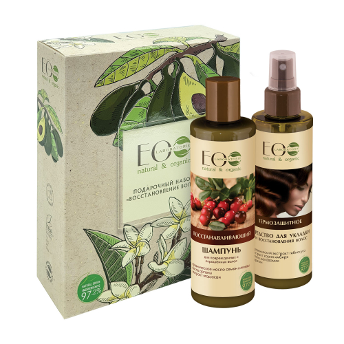 Подарочный набор "Восстановление волос" Эколаб Подарочный набор "Восстановление волос" Эколаб