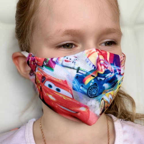 Маска детская с героем мультфильма Маска детская с героем мультфильма