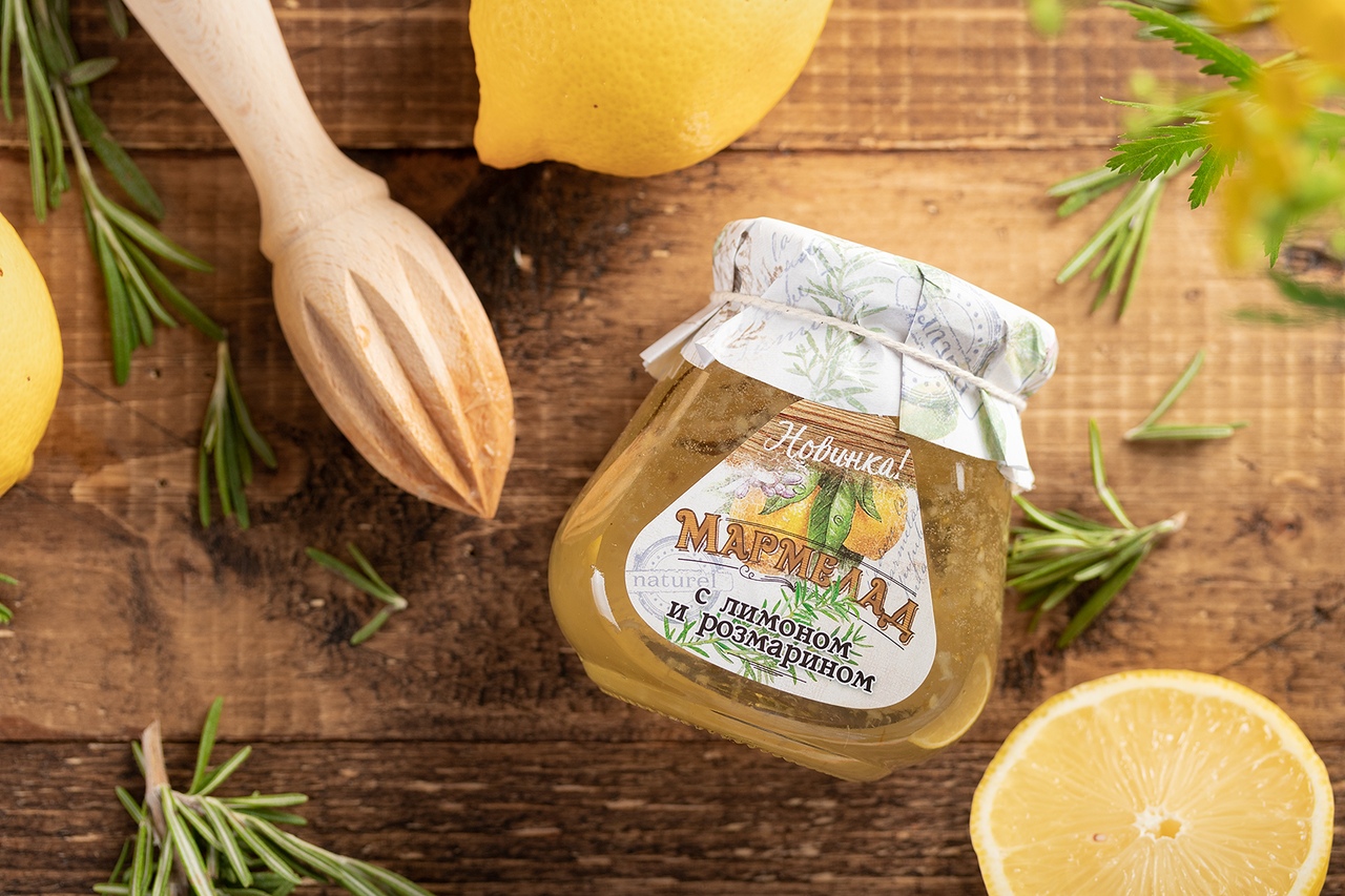 Мармелад желейный "лимоном и розмарином" Мармеладная сказка Мармелад желейный "лимоном и розмарином" Мармеладная сказка