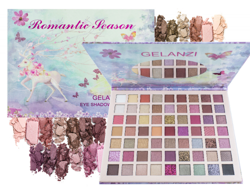 Палетка теней Romantic Season Gelanzi Eye Shadow Palette, 63 цвета Китай, оригинал Палетка теней Romantic Season Gelanzi Eye Shadow Palette, 63 цвета Китай, оригинал