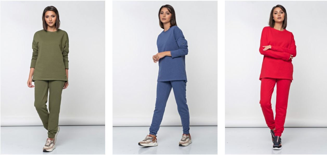 Трикотажные костюмы из футера в новых цветах! Комфортные и стильные Трикотажные костюмы из футера в новых цветах! Комфортные и стильные