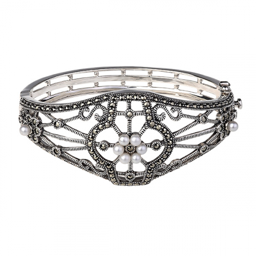 ЦАРСКИЙ, БОГАТЫЙ, НЕ НЕПОВТОРИМЫЙ БРАСЛЕТ!!!! ТАКОГО НИ ГДЕ НЕ НАЙДЕТЕ!!! А НАЙДЕТЕ , ТО ЦЕНА БУДЕТ В 2 РАЗА ВЫШЕ! Серебряный браслет с жемчугом и марказитами Swarovski Базовая цена: 9630 р +орг Уровень цен: СП цены Металл: Серебро 925 Основная вставка ЦАРСКИЙ, БОГАТЫЙ, НЕ НЕПОВТОРИМЫЙ БРАСЛЕТ!!!! ТАКОГО НИ ГДЕ НЕ НАЙДЕТЕ!!! А НАЙДЕТЕ , ТО ЦЕНА БУДЕТ В 2 РАЗА ВЫШЕ! Серебряный браслет с жемчугом и марказитами Swarovski Базовая цена: 9630 р +орг Уровень цен: СП цены Металл: Серебро 925 Основная вставка