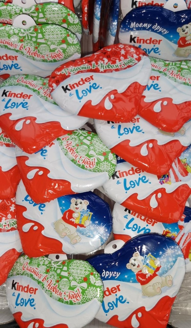 Kinder сердечки Kinder сердечки