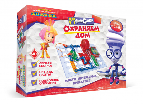 Как сделать сигнализацию своими руками? Эл. конструктор ЗНАТОК "Фиксики "Охраняем Дом" поможет маленькому непоседе разобраться, как работают "умные вещи" в доме))). Всего за 1060 руб. Как сделать сигнализацию своими руками? Эл. конструктор ЗНАТОК "Фиксики "Охраняем Дом" поможет маленькому непоседе разобраться, как работают "умные вещи" в доме))). Всего за 1060 руб.