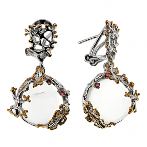 БОГАТСТВО В КАЖДОЙ ДЕТАЛИ!!! Серебряные серьги с горным хрусталем, родолитом и позолотой Базовая цена: 3810 р +орг Уровень цен: СП цены Металл: Серебро 925Основная вставка: Хрусталь Средний вес: 11.12 гр. БОГАТСТВО В КАЖДОЙ ДЕТАЛИ!!! Серебряные серьги с горным хрусталем, родолитом и позолотой Базовая цена: 3810 р +орг Уровень цен: СП цены Металл: Серебро 925Основная вставка: Хрусталь Средний вес: 11.12 гр.