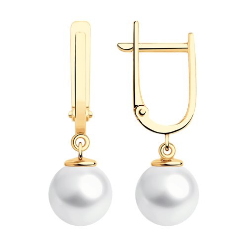 КЛАССИЧЕСКАЯ МОДЕЛЬ С ЖЕМЧУГОМ.....СМОТРИТСЯ СОВРЕМЕННО...И ОЧЕНЬ МОДНО ВСЕГДА! Серьги из золота с жемчугом КЛАССИЧЕСКАЯ МОДЕЛЬ С ЖЕМЧУГОМ.....СМОТРИТСЯ СОВРЕМЕННО...И ОЧЕНЬ МОДНО ВСЕГДА! Серьги из золота с жемчугом