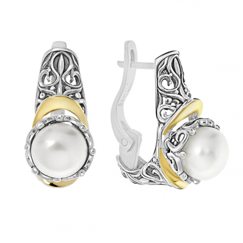 Серебряные серьги с жемчугом и золотом Базовая цена: 5760 р +орг Уровень цен: СП цены Металл: Серебро 925 Основная вставка: Жемчуг Средний вес: 9.47 гр. Серебряные серьги с жемчугом и золотом Базовая цена: 5760 р +орг Уровень цен: СП цены Металл: Серебро 925 Основная вставка: Жемчуг Средний вес: 9.47 гр.