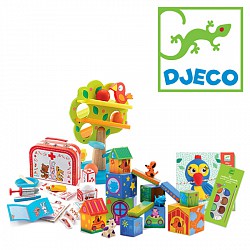 Dje*co - первые игрушки для малышей, развивающие рамки и пазлы, кубики, домино, настольные и карточные игры, деревянные кухни и посуда Dje*co - первые игрушки для малышей, развивающие рамки и пазлы, кубики, домино, настольные и карточные игры, деревянные кухни и посуда