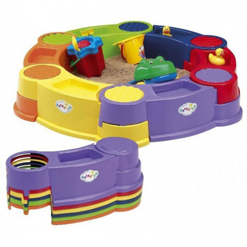 Очень удобная в использовании песочница, компактная при хранении. Яркая и так актуальная жарким летом! Очень удобная в использовании песочница, компактная при хранении. Яркая и так актуальная жарким летом!