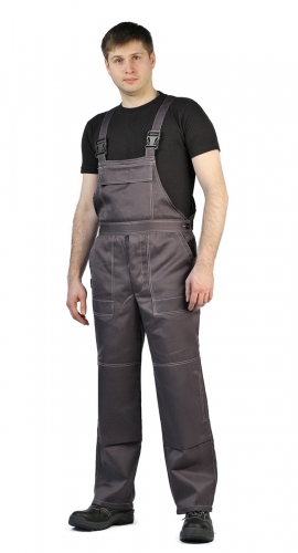 Полукомбинезон мужской "Дрегер" серый Базовая цена: 445 р Полукомбинезон мужской "Дрегер" серый Базовая цена: 445 р