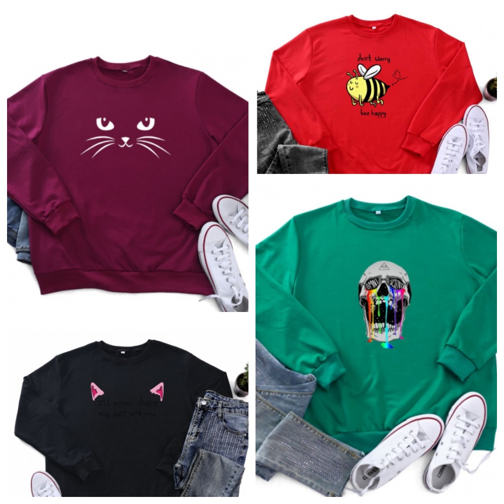 Сбор до 23.08.2021г. Р@спродажа! Стильные женские и подростковые яркие хлопковые свитшоты к зиме от Mika Fushi. Цена 730руб. - 1. Сбор до 23.08.2021г. Р@спродажа! Стильные женские и подростковые яркие хлопковые свитшоты к зиме от Mika Fushi. Цена 730руб. - 1.