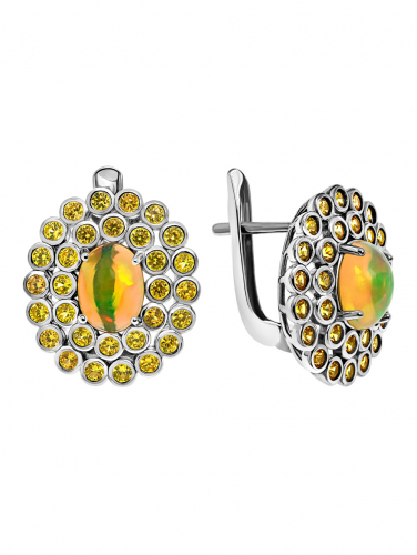 Серебряные серьги с опалом и сапфирами Базовая цена: 3520 р +орг Уровень цен: СП цены Металл: Серебро 925 Основная вставка: Опал Средний вес: 5.55 гр. Серебряные серьги с опалом и сапфирами Базовая цена: 3520 р +орг Уровень цен: СП цены Металл: Серебро 925 Основная вставка: Опал Средний вес: 5.55 гр.