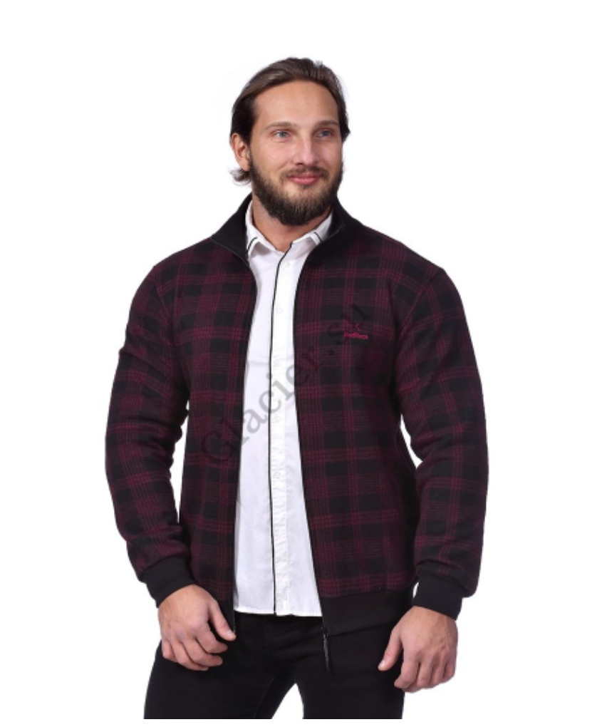 Модная толстовка с воротником-стойкой Модная толстовка с воротником-стойкой