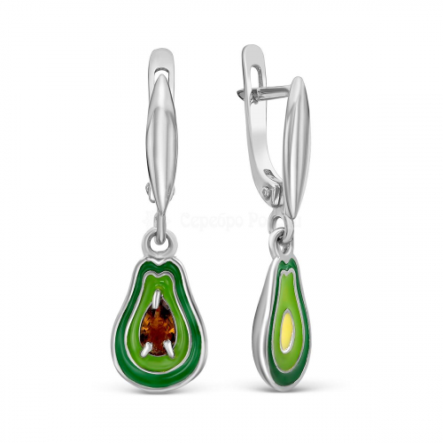 КОМУ СЕРЬГИ АВОКАДО!!!! МОДНЫЕ , НЕОБЫЧНЫЕ!!! Серьги из серебра с эмалью и фианитом родированные Базовая цена: 1200 р +орг КОМУ СЕРЬГИ АВОКАДО!!!! МОДНЫЕ , НЕОБЫЧНЫЕ!!! Серьги из серебра с эмалью и фианитом родированные Базовая цена: 1200 р +орг