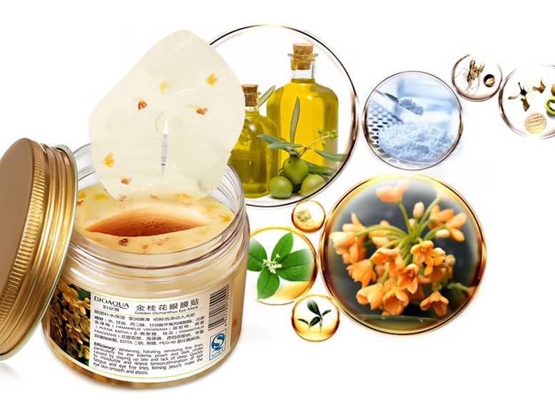 Bioaqua / Тканевые патчи для глаз. Омолаживающие. С экстрактом Золотого Османтуса. От морщин. 80 шт всего 170руб!!! Bioaqua / Тканевые патчи для глаз. Омолаживающие. С экстрактом Золотого Османтуса. От морщин. 80 шт всего 170руб!!!