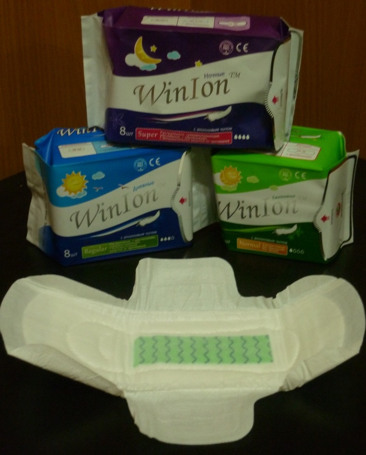 Анионовые гигиенические прокладки Win*lon- превосходная впитываемость, мягкость и гигиеничность. А также зубная паста с анионами, окрашивающий шампунь - 94 Анионовые гигиенические прокладки Win*lon- превосходная впитываемость, мягкость и гигиеничность. А также зубная паста с анионами, окрашивающий шампунь - 94