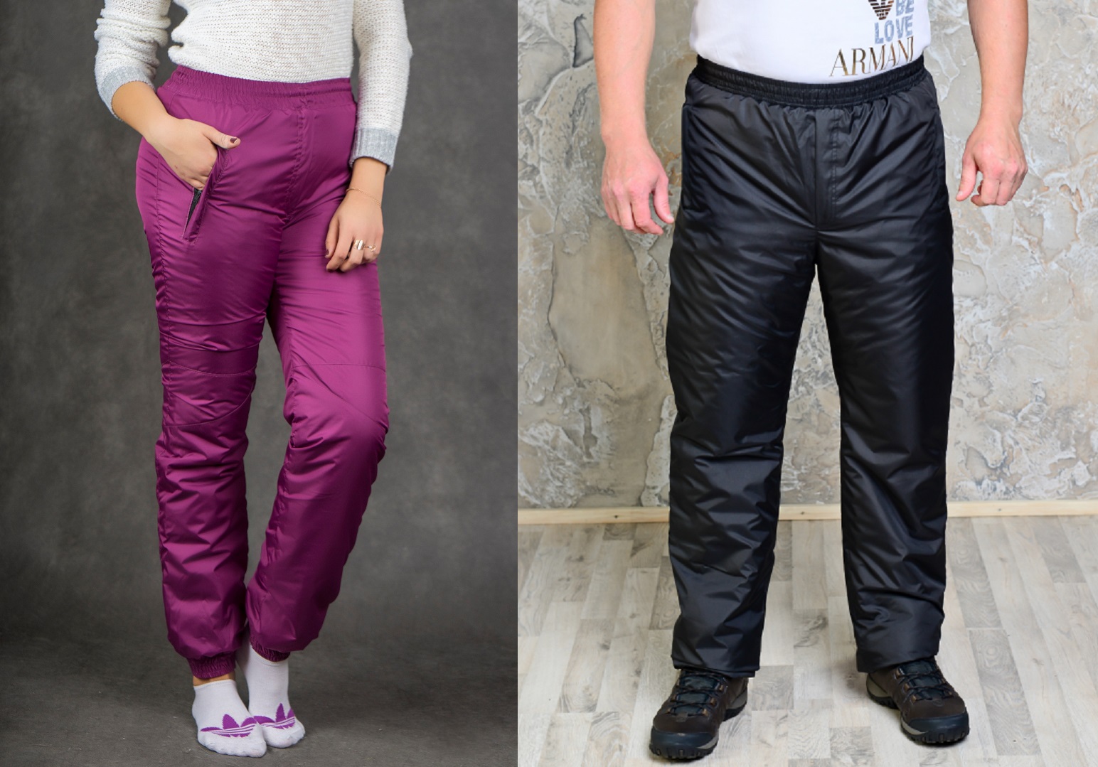 Утепленные брюки для всей семьи по выгодным ценам! В ассортименте женские, мужские, подростковые и детские модели на флисе и синтепоне. Размеры от 42 до 70. Выкуп 66 Утепленные брюки для всей семьи по выгодным ценам! В ассортименте женские, мужские, подростковые и детские модели на флисе и синтепоне. Размеры от 42 до 70. Выкуп 66