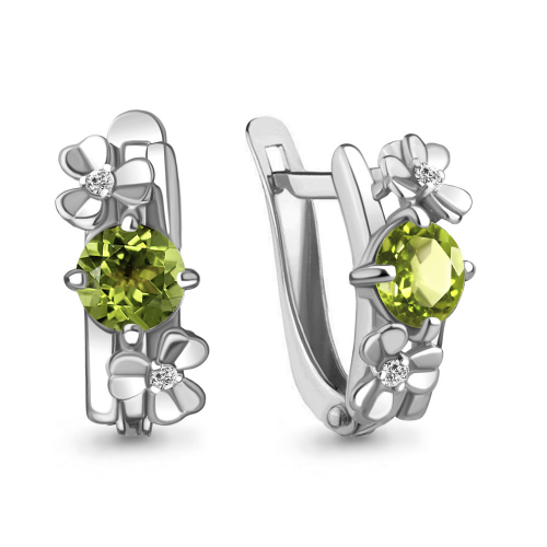 ЗАМЕЧАТЕЛЬНАЯ НОВИНКА! Серьги СП цены Базовая цена: 772 р+орг Уровень цен: СП цены Металл Серебро Вставки 2 Хризолит; 4 Фианит ЗАМЕЧАТЕЛЬНАЯ НОВИНКА! Серьги СП цены Базовая цена: 772 р+орг Уровень цен: СП цены Металл Серебро Вставки 2 Хризолит; 4 Фианит