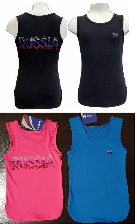 Маечки с надписью РОССИЯ на спине и флагом на груди из страз. Прекрасная альтернатива скучным черным аналогам. Любишь быть необычной? Тогда эта модель точно для тебя! Маечки с надписью РОССИЯ на спине и флагом на груди из страз. Прекрасная альтернатива скучным черным аналогам. Любишь быть необычной? Тогда эта модель точно для тебя!