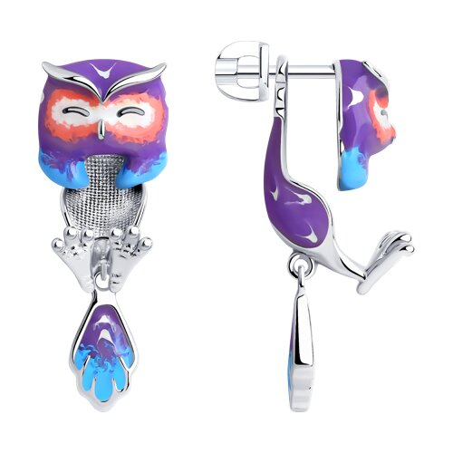 НОВИНКА!!!! Серьги из серебра с эмалью Базовая цена: 3072 р +орг НОВИНКА!!!! Серьги из серебра с эмалью Базовая цена: 3072 р +орг