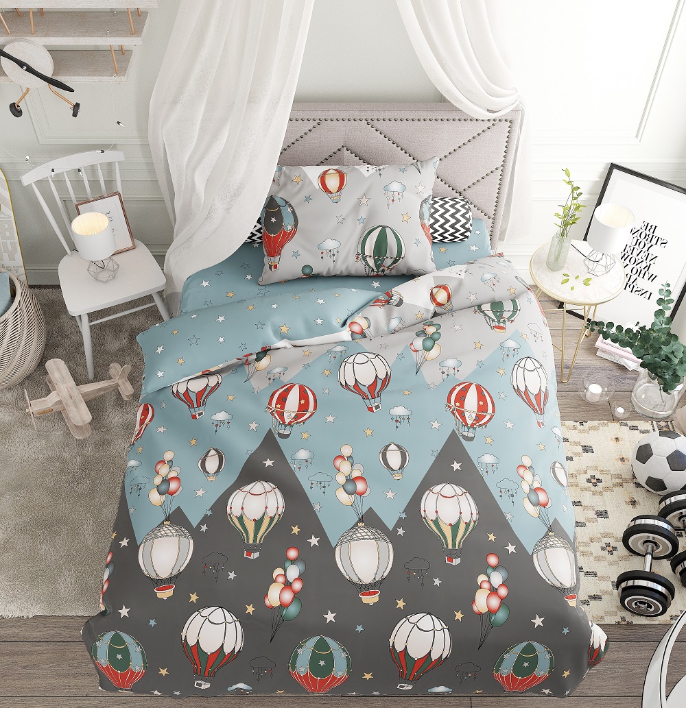 ОСТАЛСЯ ПОСЛЕДНИЙ РАЗМЕР!!!! ОТЛИЧНЫЙ ВАРИАНТ!!! ВОЗДУШНЫЙ ШАР поплин премиум 1,5 СП (1 наволочка 50*70) - 2256 ОСТАЛСЯ ПОСЛЕДНИЙ РАЗМЕР!!!! ОТЛИЧНЫЙ ВАРИАНТ!!! ВОЗДУШНЫЙ ШАР поплин премиум 1,5 СП (1 наволочка 50*70) - 2256