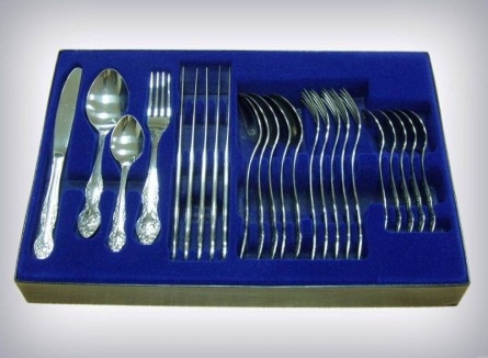 ОТЛИЧНЫЙ, БОГАТЫЙ НАБОР! Набор столовых приборов 24 предмета флок Модель М-15 "Славянка" СП-цены Базовая цена: 2106 р+орг Артикул: Арт.: СН-М15Ф16 (нержавеющая сталь, 6 персон) Бренд: Павловский Завод Уровень цен: СП-цены Технические характе ОТЛИЧНЫЙ, БОГАТЫЙ НАБОР! Набор столовых приборов 24 предмета флок Модель М-15 "Славянка" СП-цены Базовая цена: 2106 р+орг Артикул: Арт.: СН-М15Ф16 (нержавеющая сталь, 6 персон) Бренд: Павловский Завод Уровень цен: СП-цены Технические характе