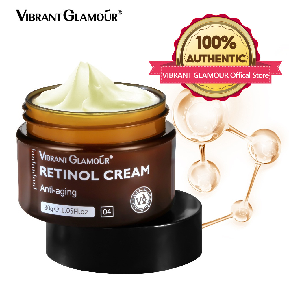 В ПОТЕНЦИАЛЬНОМ ПРИСТРОЕ! Vibrant Glamour Омолаживающий крем для лица с ретинолом Retinol Cream Anti-Agnig, 30г В ПОТЕНЦИАЛЬНОМ ПРИСТРОЕ! Vibrant Glamour Омолаживающий крем для лица с ретинолом Retinol Cream Anti-Agnig, 30г