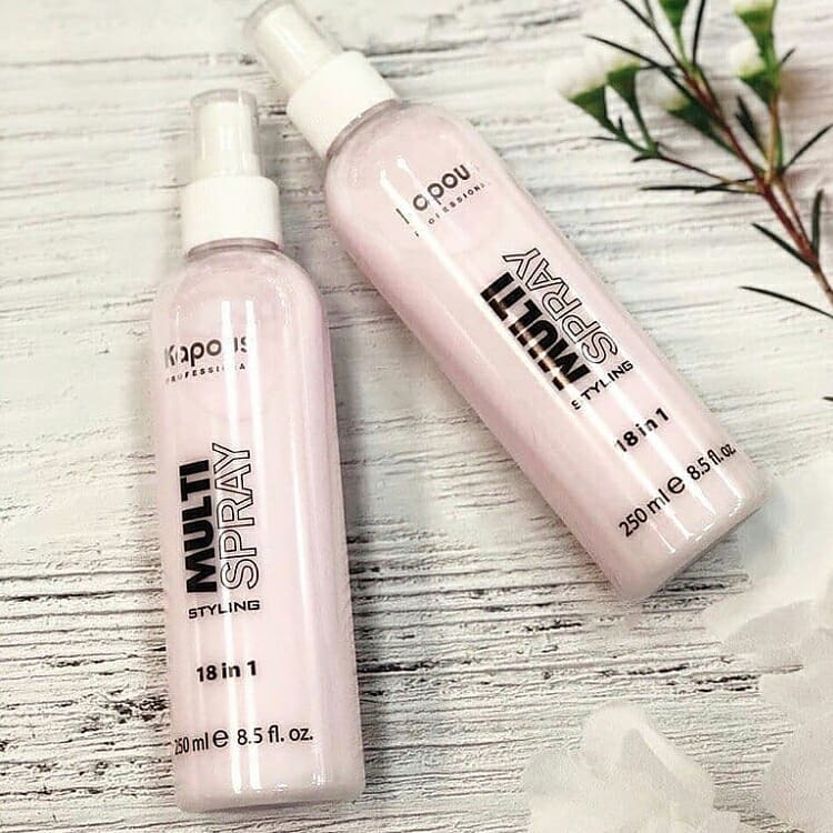 ОДНО СРЕДСТВО ЗАМЕНИТ ВСЕ ВАШИ БАНОЧКИ ПО УХОДУ ЗА ВОЛОСАМИ! Мультиспрей для укладки волос Kapous Professional Multi Spray 18в1 великолепно придает ухоженный вид волосам, блеск и шелковистость! ОДНО СРЕДСТВО ЗАМЕНИТ ВСЕ ВАШИ БАНОЧКИ ПО УХОДУ ЗА ВОЛОСАМИ! Мультиспрей для укладки волос Kapous Professional Multi Spray 18в1 великолепно придает ухоженный вид волосам, блеск и шелковистость!