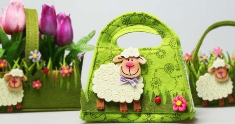 Изделие из фетра Цветочный рай. Декор Изделие из фетра Цветочный рай. Декор