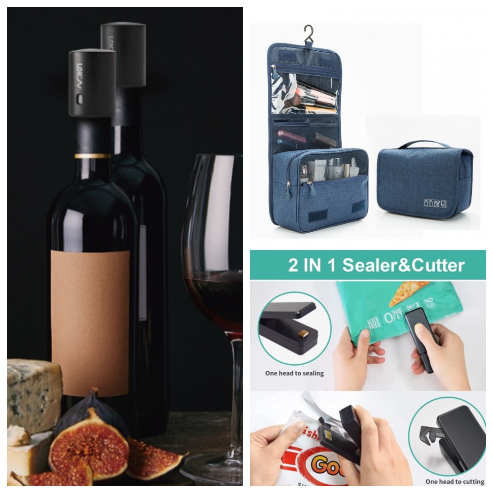 Сбор до 23.08.2022г. Распродажа! Вакуумные пробки для вина всего 309руб! Большие косметички, корзины для белья и упаковщик продуктов - 1. Сбор до 23.08.2022г. Распродажа! Вакуумные пробки для вина всего 309руб! Большие косметички, корзины для белья и упаковщик продуктов - 1.