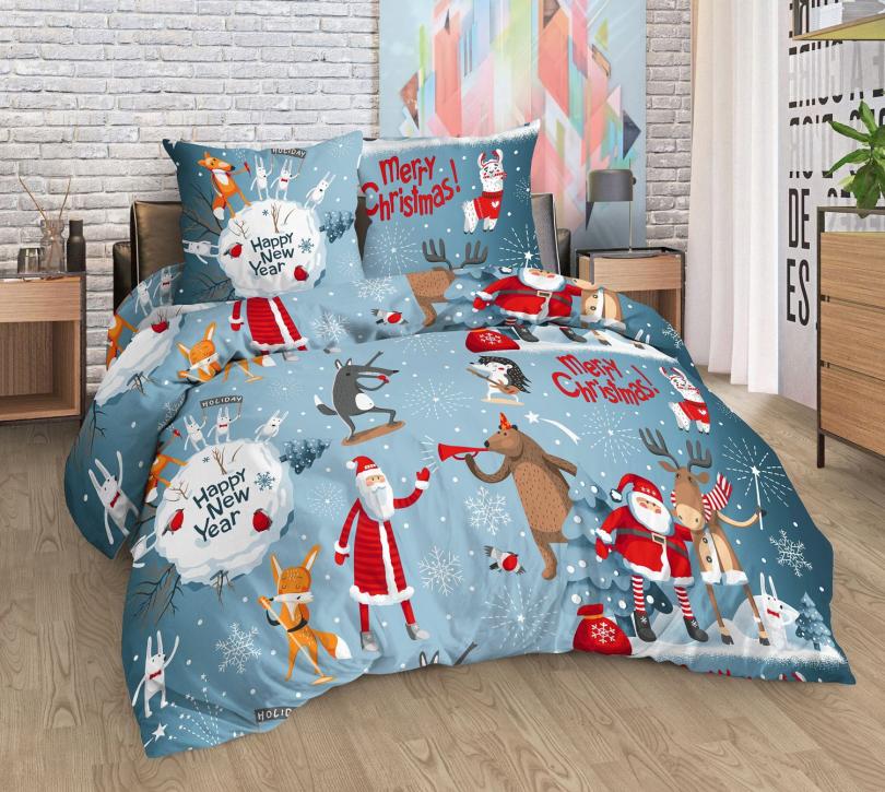 КПБ Бязь (подростковый), Новогодняя История цена: 1320 р КПБ Бязь (подростковый), Новогодняя История цена: 1320 р