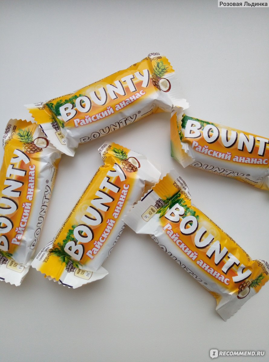На складе появились конфеты Баунти минис райский ананас На складе появились конфеты Баунти минис райский ананас