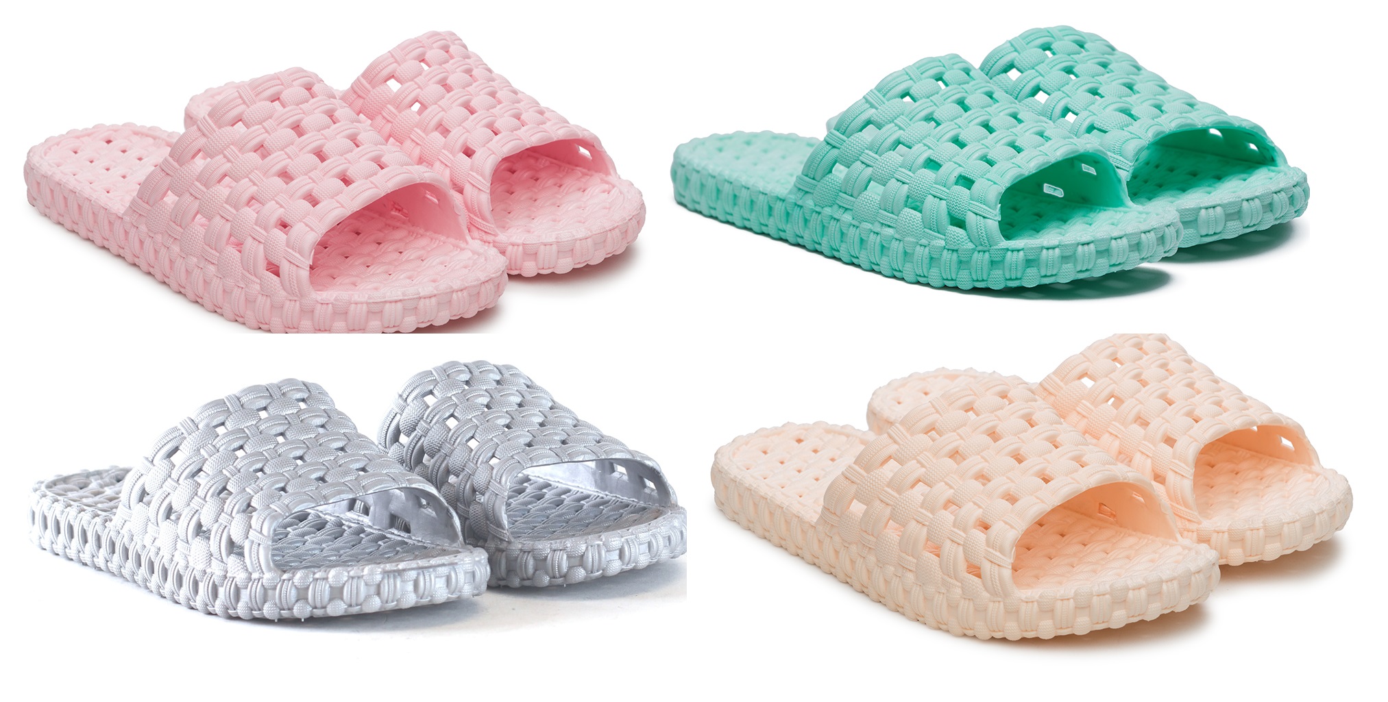 Очень удобные сланцы с массажным эффектом. Из-за отверстий в подошве нога дышит и не потеет. Прекрасный вариант для бассейна - за счет плетения вода на подошве не задерживается!! Очень удобные сланцы с массажным эффектом. Из-за отверстий в подошве нога дышит и не потеет. Прекрасный вариант для бассейна - за счет плетения вода на подошве не задерживается!!