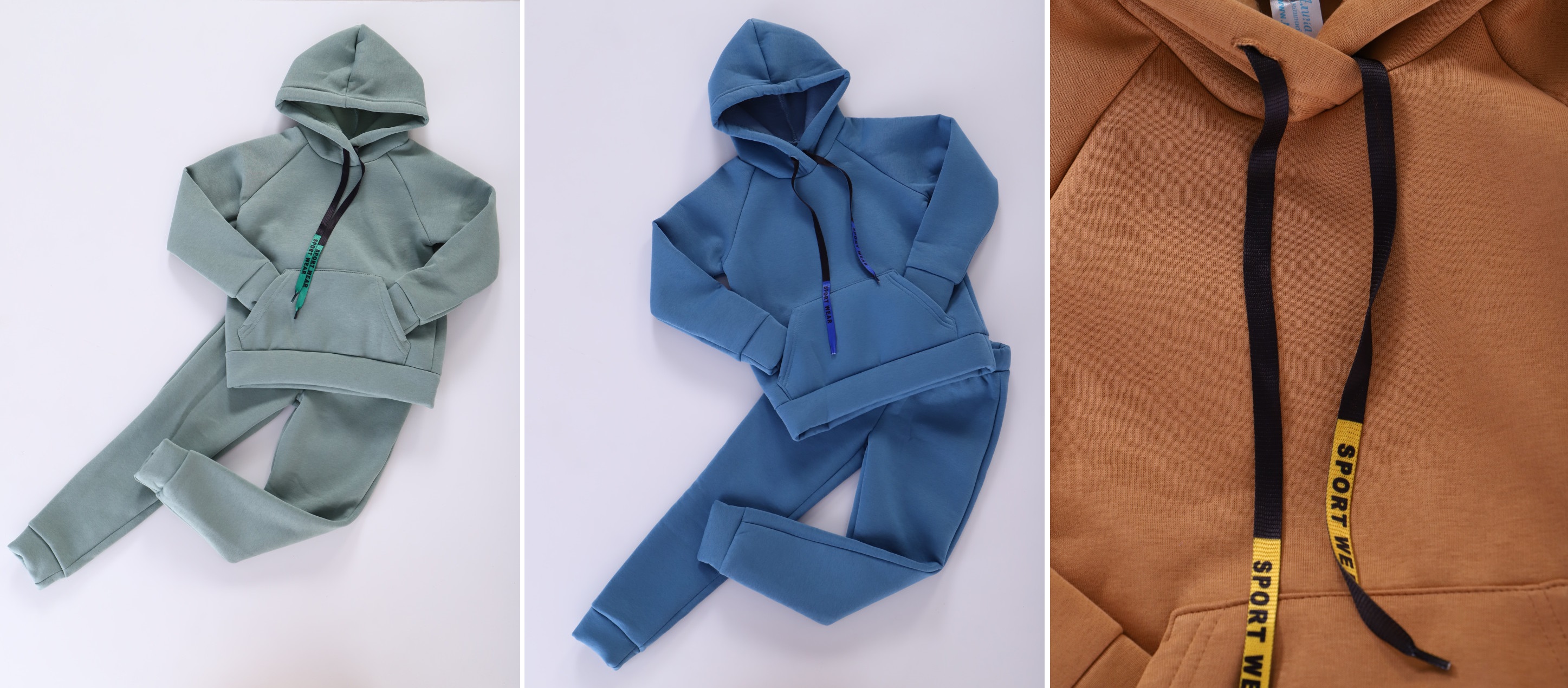 Алина. Костюм детский, трехнитка с начесом, три расцветки. Рост от 116 до 152! Алина. Костюм детский, трехнитка с начесом, три расцветки. Рост от 116 до 152!