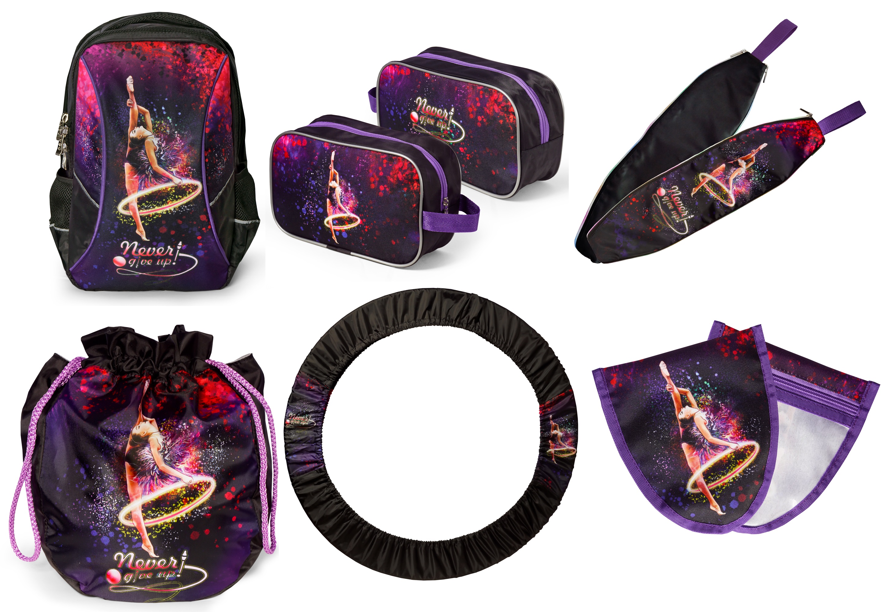 Каждая спортсменка знает, что для поездки на соревнования нужны не только одежда и обувь для выступлений, но и чехлы для предметов художественной гимнастики, в которых удобно перевозить свой спортивный инвентарь Каждая спортсменка знает, что для поездки на соревнования нужны не только одежда и обувь для выступлений, но и чехлы для предметов художественной гимнастики, в которых удобно перевозить свой спортивный инвентарь