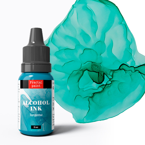 Спиртовые чернила "Turquoise" (Бирюзовая) Спиртовые чернила "Turquoise" (Бирюзовая)